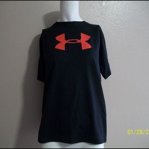 Black UA T-shirt Size YXL